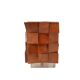 Contemporary Modern Pair of Sideboards in Wood and Siena Marble Top, Italy