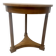 19th century round Empire-style cherrywood side table