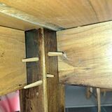 Solid walnut table