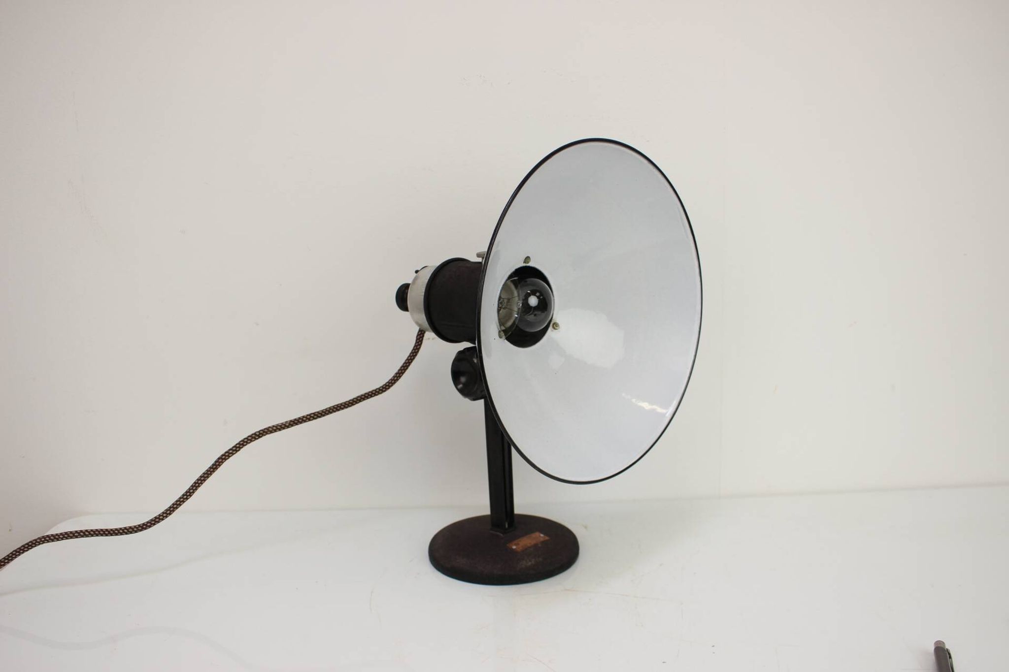 Vintage Adjustable Italian Tabler Lamp, 1950s, Czechoslovakia