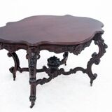 Rococo mahogany table, France, circa 1870.