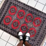 Tapis Vintage Fait Main Bukhara Ouzbek – 84 x 127 cm - 1C1009