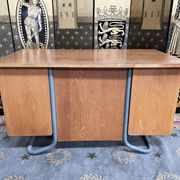 Schoolmaster's desk with armchair