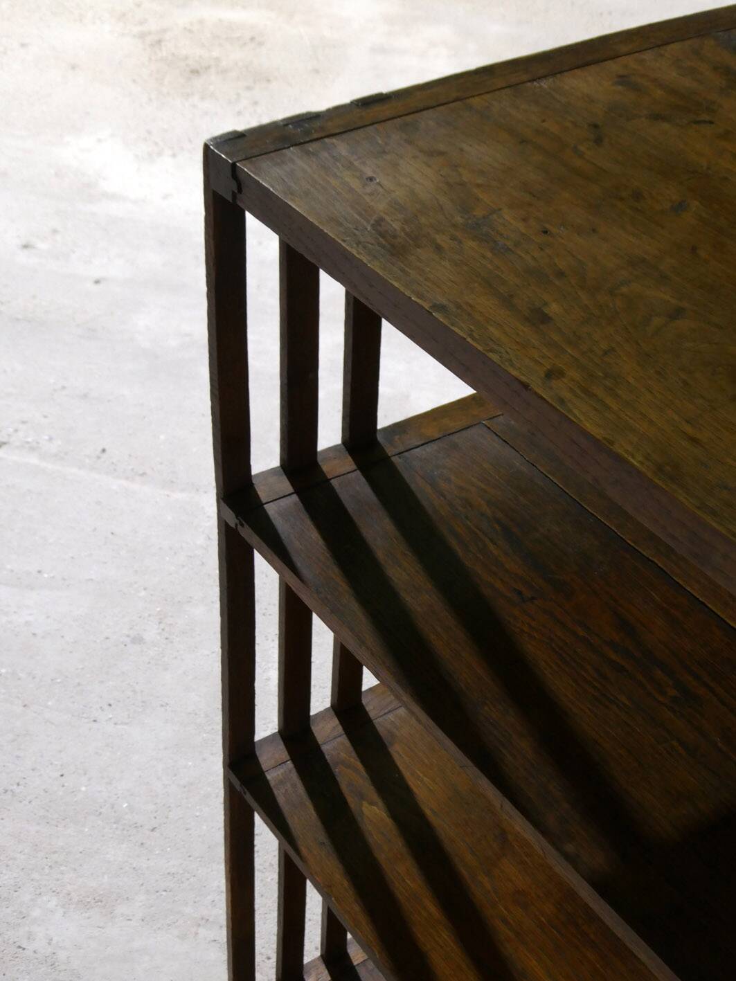 rotating oak library, early 20th century