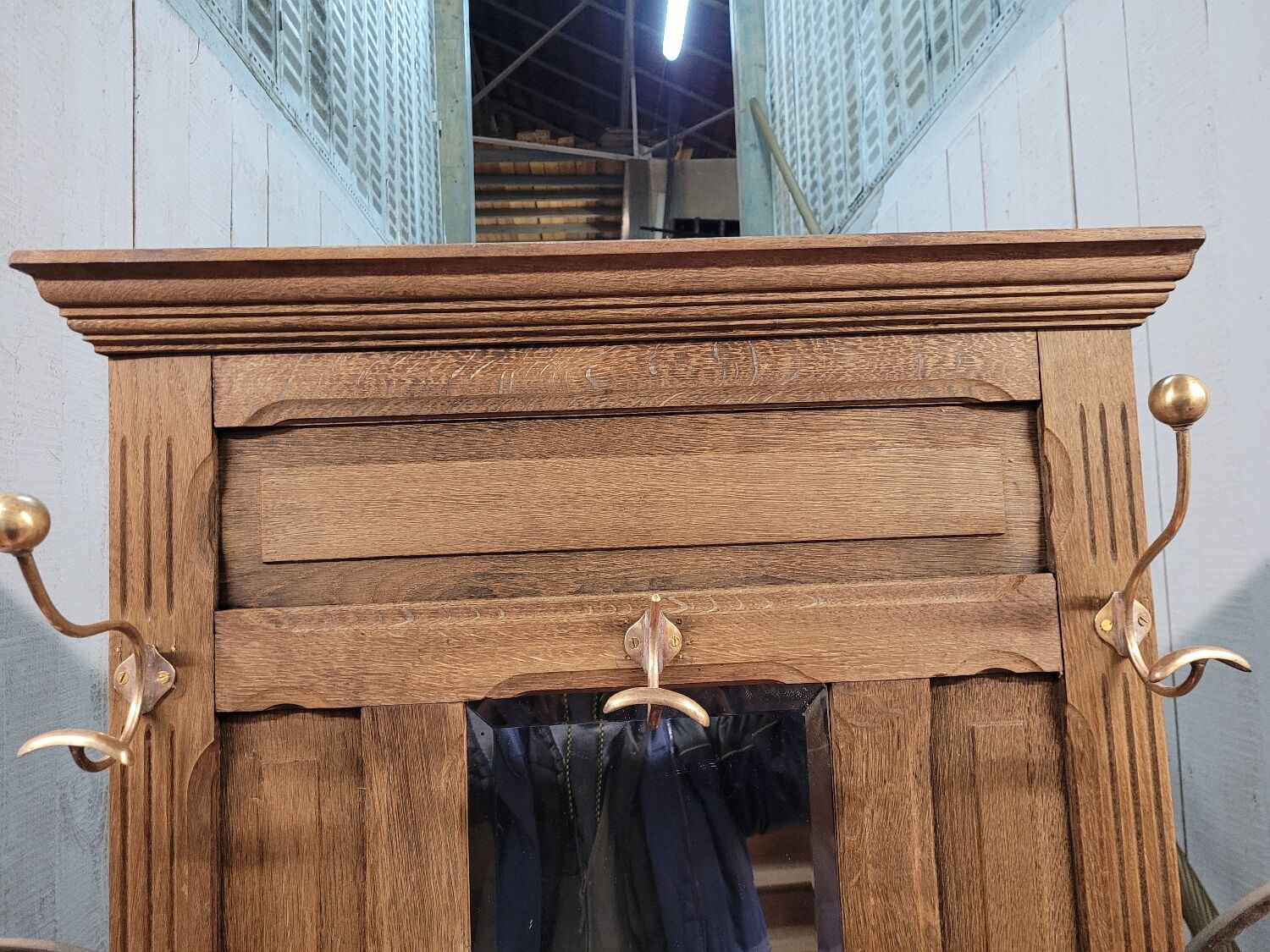 Old oak cloakroom