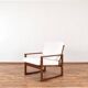 Lounge chair by Juul Kristensen and danich teak lounge chair, set of 2