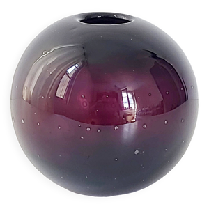 Vase boule vintage en