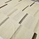 9x11 Cream & Brown Striped Large Kilim Rug, 265x334Cm