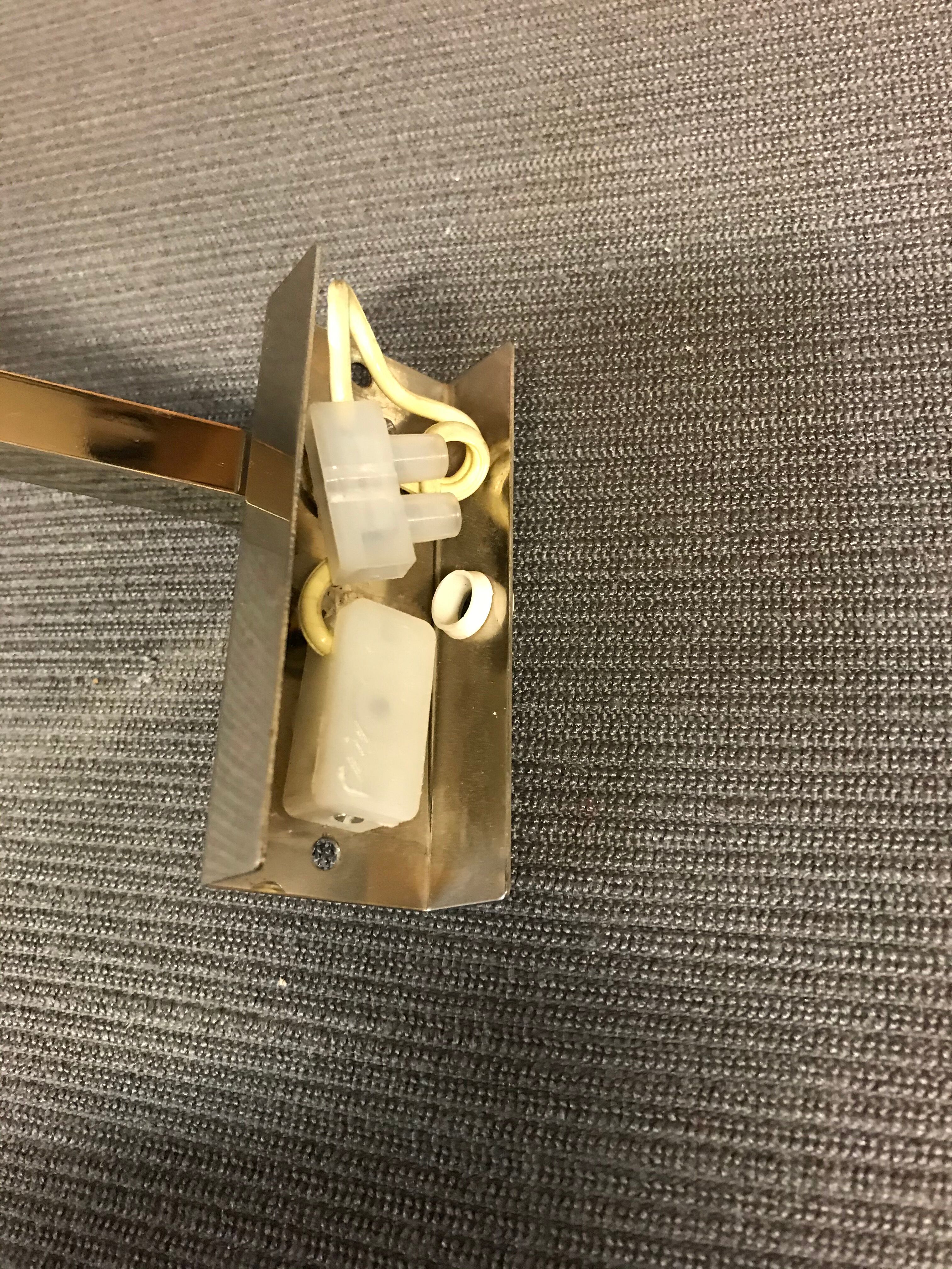 Telescopic wall lamp 1960
