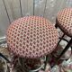 Set of 4 bar stools, 1960s