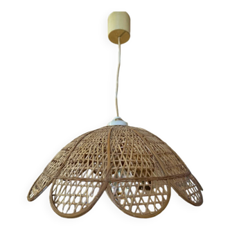 Lustre en Bambou Vintage