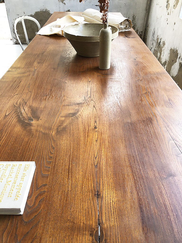 4m XXL oak farm table
