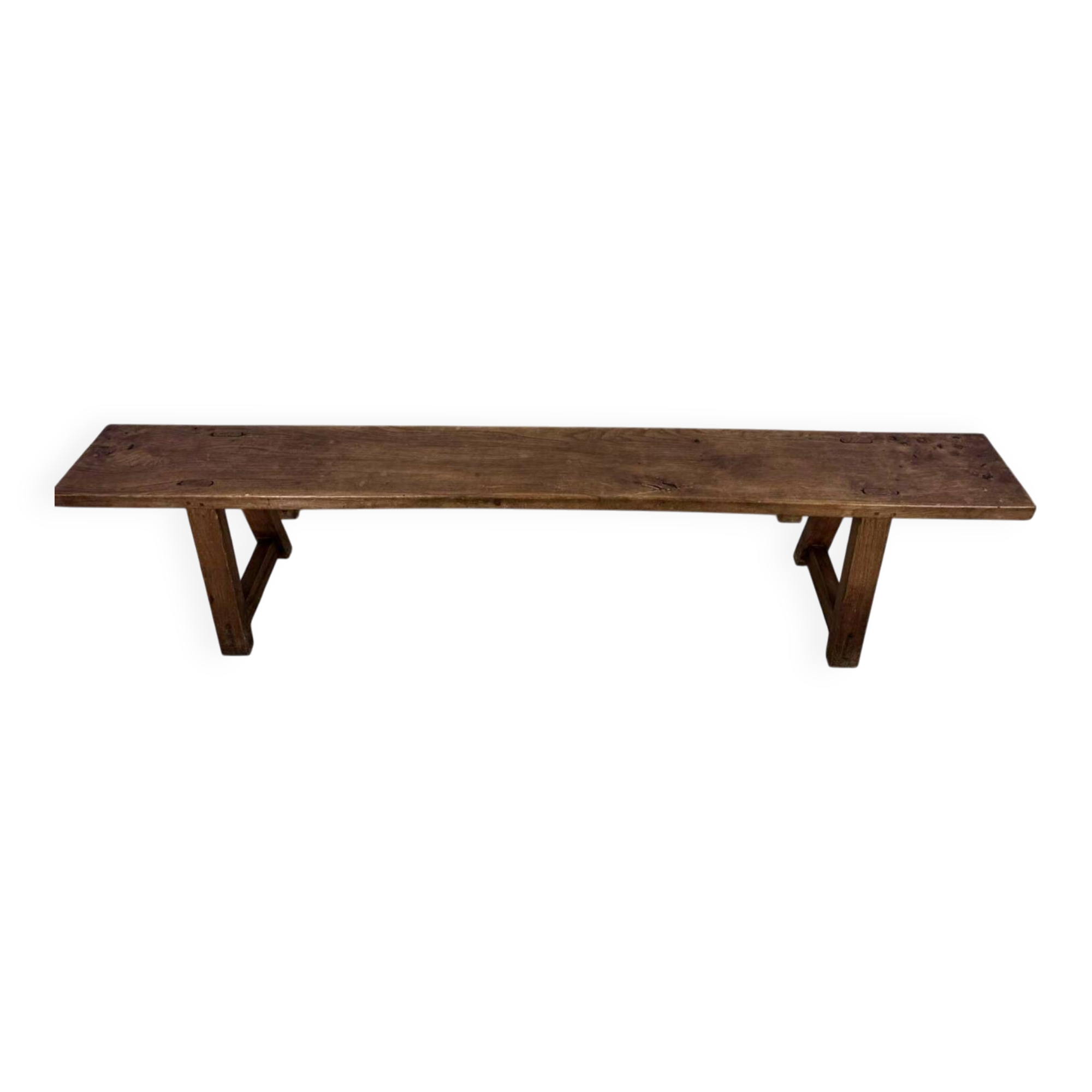Bench in solid elm