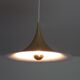 Semi pendulum pendant lamp by Thorup and Bonderup in brass