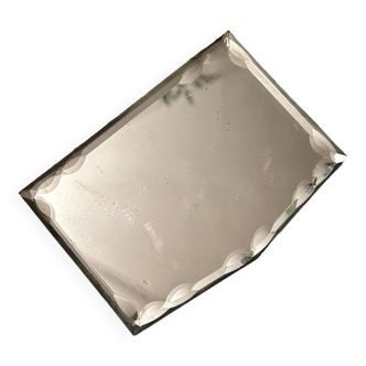 Boîte à bijoux miroir ancienne