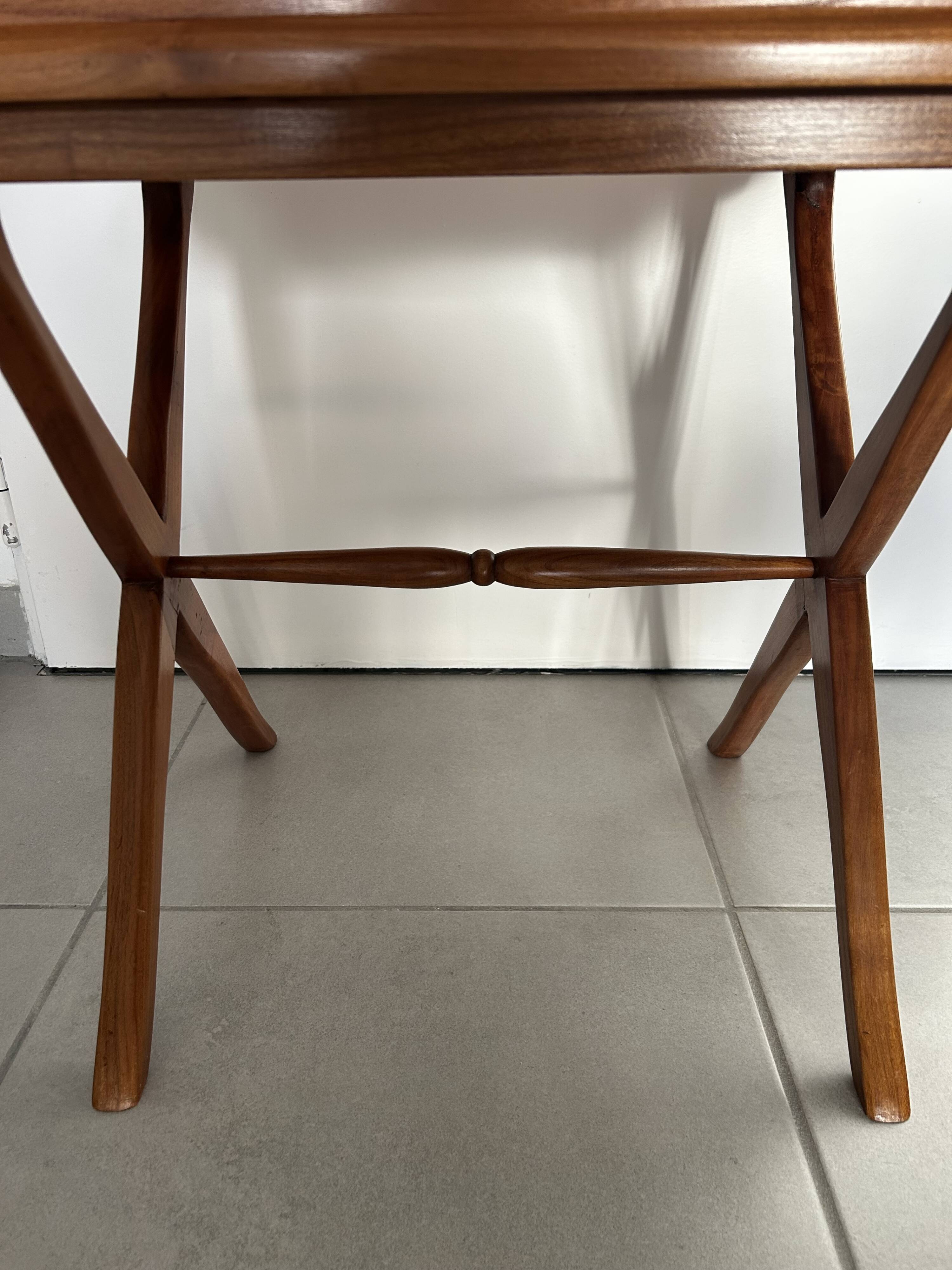 Vintage Scandinavian style bedside table – wood – 1950s/60s