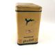 Old advertising metal box Chocolate Foal sprayed