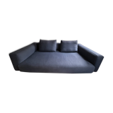 Contemporary blue fabric sofa Zanotta