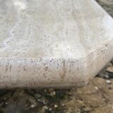 Vintage travertine coffee table