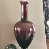 Italian blown glass carafe