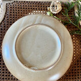 Set of 4 vintage stoneware plates