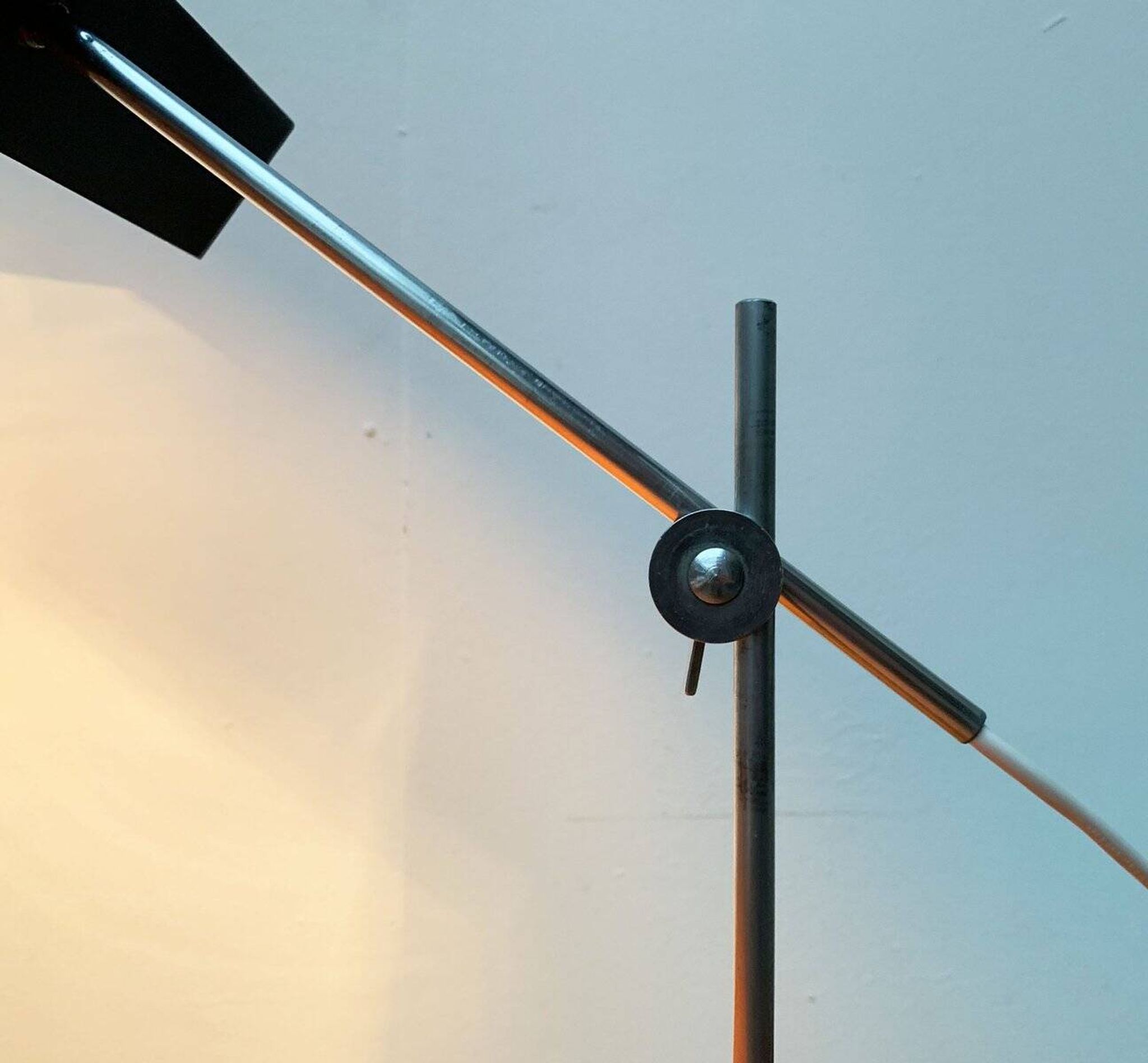 Lampe de table minimaliste du milieu du siècle, années 1960, lot de 2