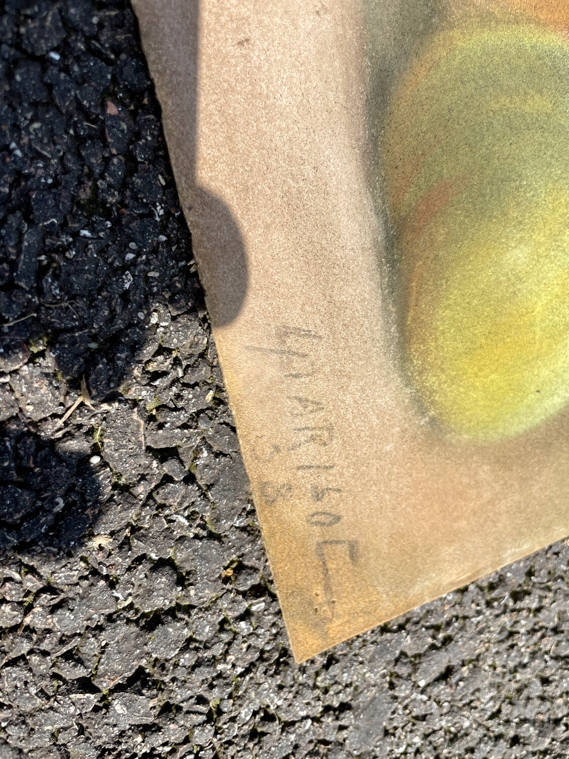 Pastel painting still life 1938 signed Parisot