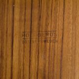 Karl Holmberg's vintage teak and glass tray