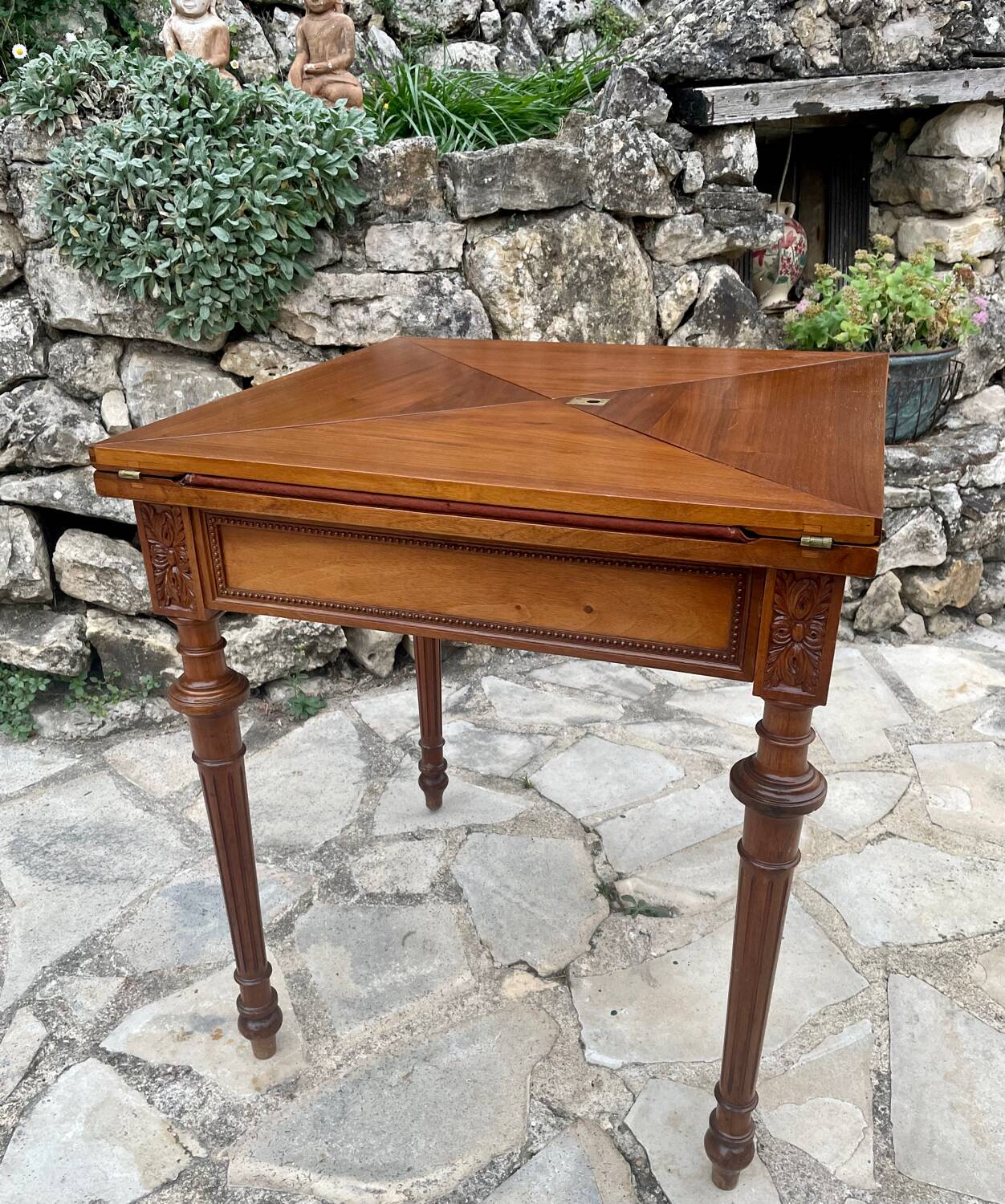 Louis XVI style handkerchief games table