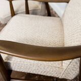 Pair of GFM-87 armchairs by Juliusz Kędziorek, GFM, Poland, 1960s