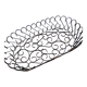 Fruit or bread bowl, wrought iron