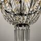 Italian Crystal Basket Chandelier 1960’s