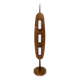 1960s wooden floor lamp
