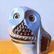 Ceramic owl signed 60s