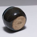 Pot couvert en faïence françois jarlov, 1990s