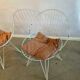 Pair of Pyramid Chairs Garden from Pastoe's "Combex" series by Cees Braakman, 1950