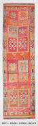 3x12 Herki Vintage Runner Rug, 98x356Cm