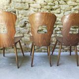 Lot of 6 Gentian Baumann chairs