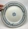 Large round dish in st. Amand earthenware and Hamage model English diametre 32.3 cm
