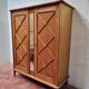 Cross-braced wardrobe