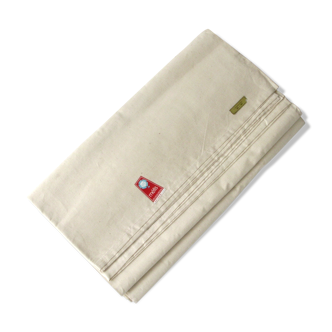 Old sheets in mestizo and linen X2 - FLEUR BLEUE FRANCE Neufs 220x310cm