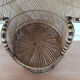 Fauteuil Emmanuelle en osier vintage