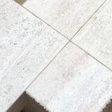 Travertine coffee table