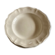 Set of 6 hollow plates Ivory of Sarreguemines with godrons