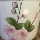 Pot cover decoration pastel flowers