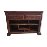Meuble TV / Console basse en bois massif – Style Exotique