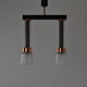 Suspension vintage de Drukov 1960's