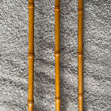 Old wooden towel rack 3 arms