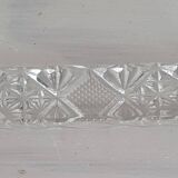 12 knife holders in 24% lead crystal - Cristallerie Buder - 1960s
