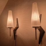 Pair of vintage appliques from Maison Arlus 60s